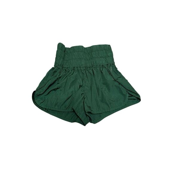 Free People Pants - Free People FP Movement The Way Home Shorts Small Green High Rise Gym Active